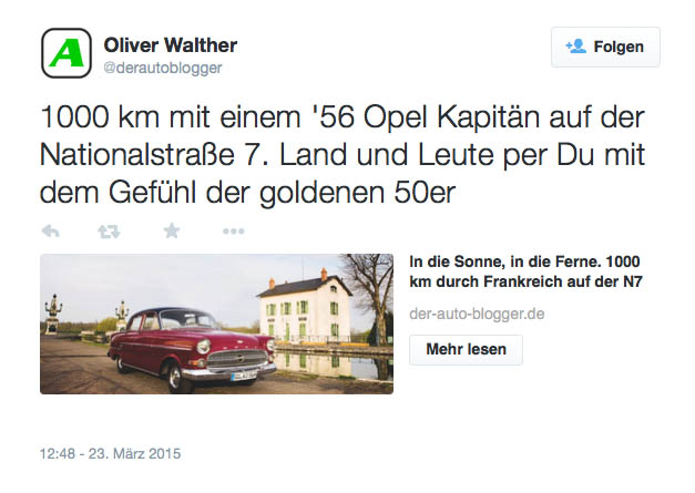 tweet von Oliver Walther Buch 